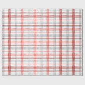 Cute Country Geometric Design Wrapping Paper Geschenkpapier (Flach)