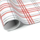 Cute Country Geometric Design Wrapping Paper Geschenkpapier (Rolleneckpunkt)