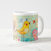 Cute country style Jumbo-Tasse (Vorderseite Rechts)