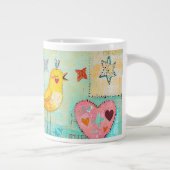 Cute country style Jumbo-Tasse (Rechts)