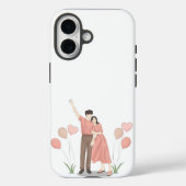 Cute Couple Love Phone Case (Rückseite)