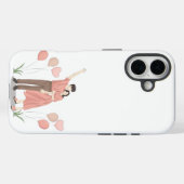 Cute Couple Love Phone Case (Rückseite (Horizontal))
