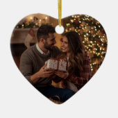 Cute Couples First Christmas Ornament | Custom (Vorne)