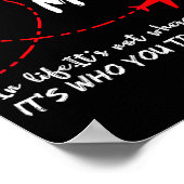 Cute Couples Trip Matching Vacation Baecation Mode Poster (Ecke)