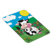 Cute Cow Cartoon Magnet (Rechte Seite)