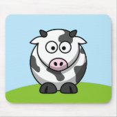 Cute Cow Cartoon Mousepad (Vorne)