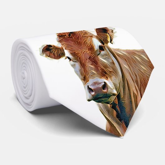 CUTE COW KRAWATTE (Gerollt)
