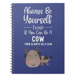 Cute Cow Lover Gifts Funny Farmer Farm Animal Notizblock