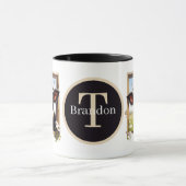 cute cow lovers add monogram tasse (Zentrum)