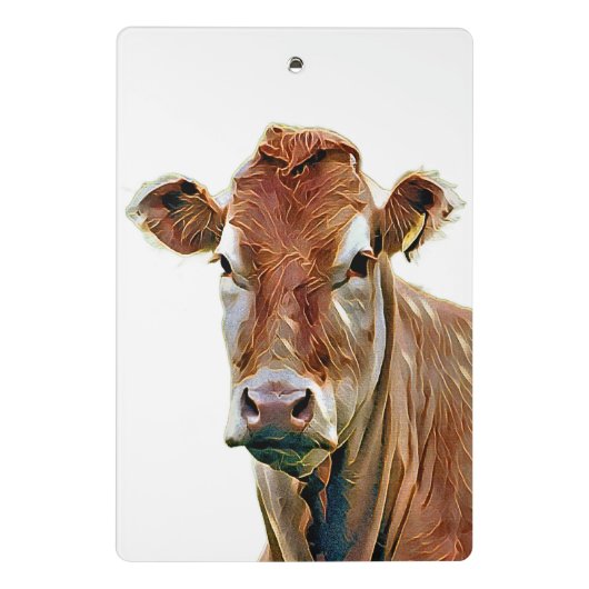 CUTE COW MINI KLEMMBRETT (Rückseite)