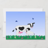 Cute Cow Mother’s Day Feiertagskarte (Vorderseite)