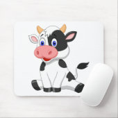 Cute cow mousepad (Mit Mouse)