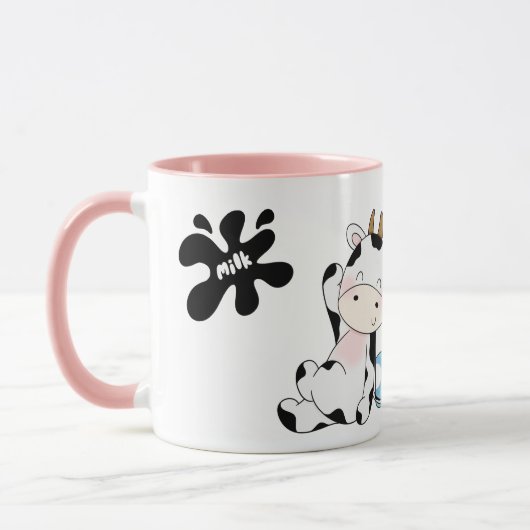 Cute Cow Mug Tasse (Links)