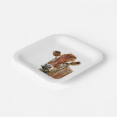 CUTE COW PAPPTELLER (Gewinkelt)