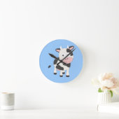 Cute cow runde wanduhr (Zuhause)