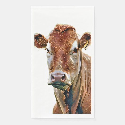 CUTE COW SERVIETTE (Vorderseite)