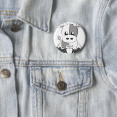 Cute cow - weiche Kuh Button (Beispiel)