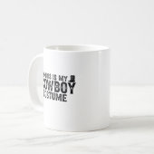 Cute Cowboy Western Cowboy Outfit Men Kaffeetasse (Vorderseite Links)