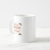 Cute Cowboy Western Cowboy Outfit Men Kaffeetasse (Vorderseite Links)