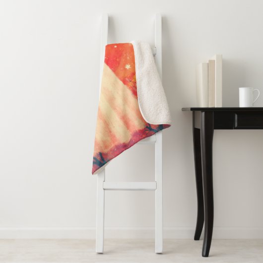 Cute Cozy Halloween Blanket Sherpadecke (Beispiel)