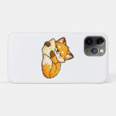Cute Cozy Sleeping Fox Case-Mate iPhone Hülle (Rückseite (Horizontal))