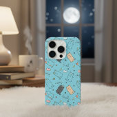 Cute & Cozy Sleepy Cat Dreams Pattern iPhone case iPhone Hülle