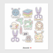 Cute Crafter Kawaii Pack Aufkleber (Blatt)