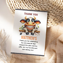 Cute Crazy Cow Farm Theme 1st Birthday