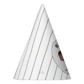 Cute Crazy elephant Farm Theme 1st Birthday Partyhütchen (Links)