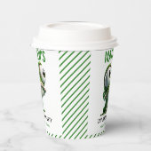 Cute Crazy Frog Farm Theme 1st Birthday Pappbecher (Links)