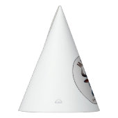 Cute Crazy Wildebeest  Farm Theme 1st Birthday Partyhütchen (Links)