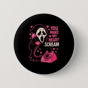 Cute Creepy Horror Lässt Mein Herz Schreien Zum Va Button