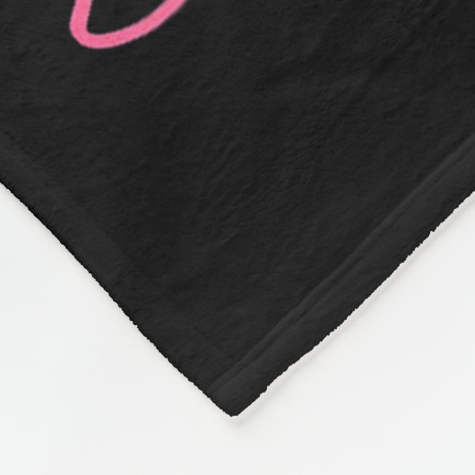 Cute Creepy Horror Make My Heart Scream Valentine’ Fleecedecke (Ecke)