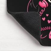 Cute Creepy Horror Make My Heart Scream Valentine’ Mousepad (Ecke)