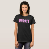 Cute & Creepy Pink Baddie T-Shirt (Vorne ganz)