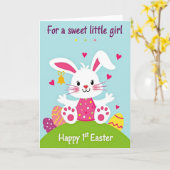 Cute Critter Celebration Card Karte (Gelbe Blume)