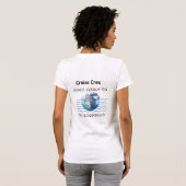 Cute Cruise  Crew Most Likely Teal Personalize T-Shirt (Schwarz voll)