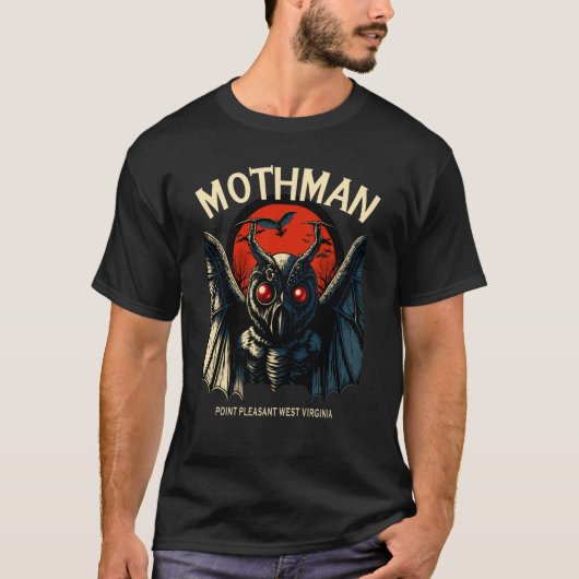 Cute Cryptid Mothman 1 T-Shirt (Vorderseite)