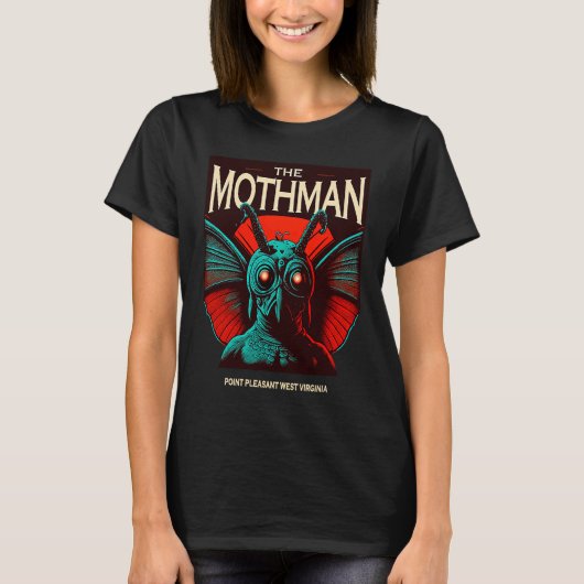 Cute Cryptid Mothman 2 T-Shirt (Vorderseite)