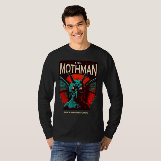 Cute Cryptid Mothman 2 T-Shirt (Vorne ganz)