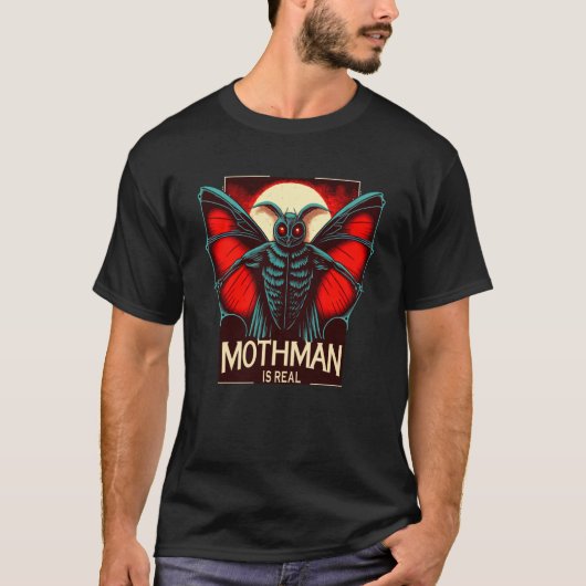 Cute Cryptid Mothman 7 T-Shirt (Vorderseite)