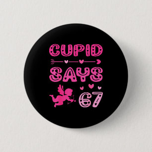 Cute Cud sagt 67 lustige Meme Nk Valentinstag Button