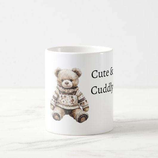 Cute & Cuddly Teddy Bear Kaffeetasse (Mittel)