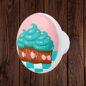 Cute Cupcake Kitchen Decor Keramikknauf