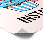 Cute Cupcake Poster (Ecke)