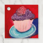 Cute Cupcke Geschenkanhänger (Vorderseite)