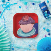 Cute Cupcke Pappteller (Party)