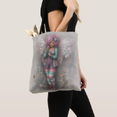 Cute Curvy Pastel Fairy with Iridescent Wings Tasche (Von Nahem)