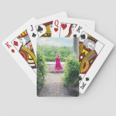 Cute Custom Personalized Child Foto Template Spielkarten (Rückseite)