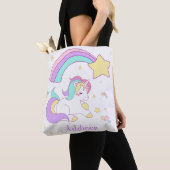 Cute Custom Personalized Magical Rainbow Unicorn Tasche (Von Nahem)